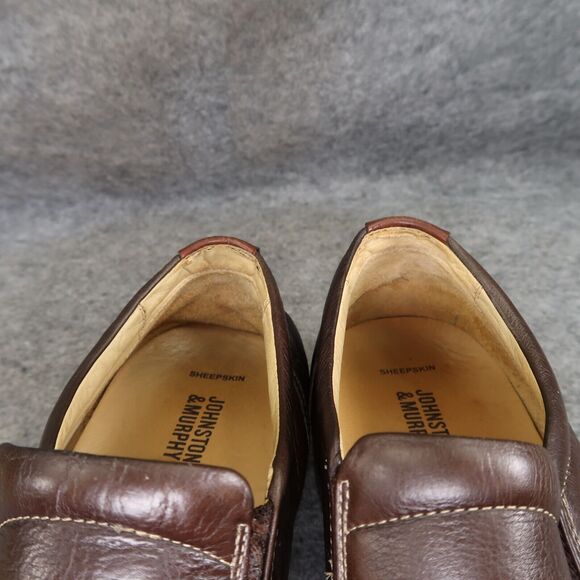 Johnston & Murphy Shoes Mens 9.5 Slip On Loafer Classic Leather Comfort Barlow main image 7